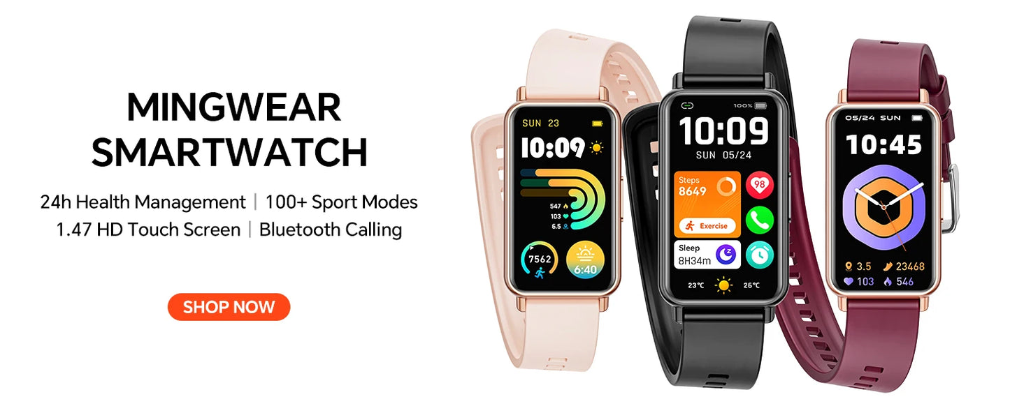 Women Smartwatch 2024 Womens  Men 1.45 Screen Bluetooth Call Sports Watch  With Android