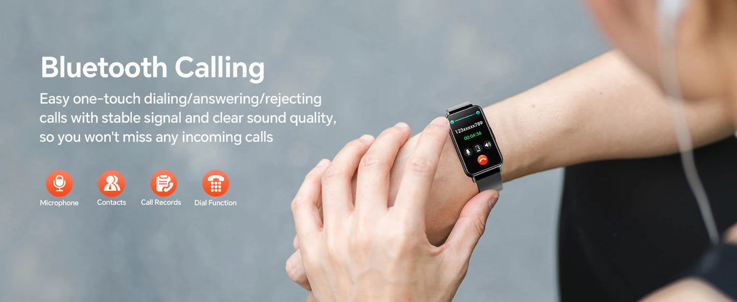 Women Smartwatch 2024 Womens  Men 1.45 Screen Bluetooth Call Sports Watch  With Android