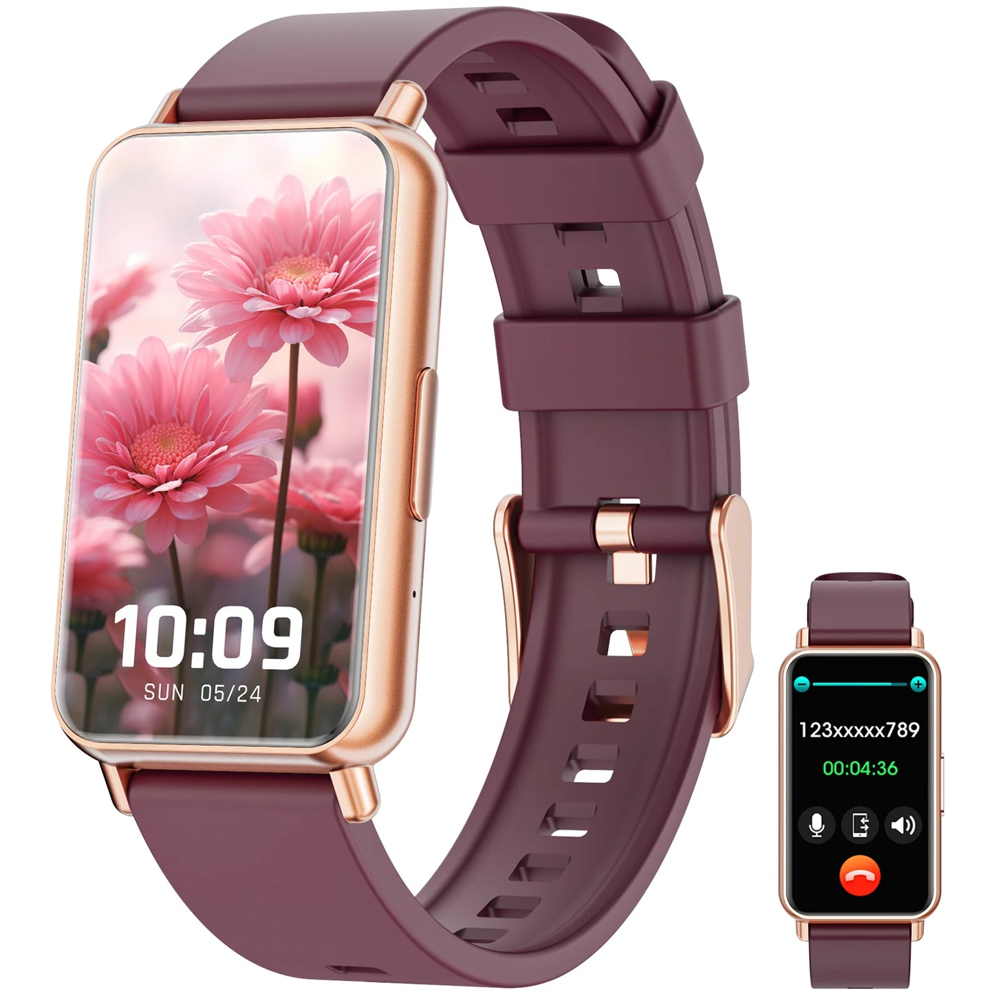 Women Smartwatch 2024 Womens  Men 1.45 Screen Bluetooth Call Sports Watch  With Android