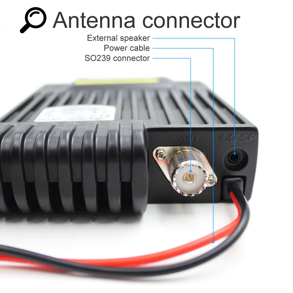 AnyTone AT-778UV 25W Dual Band 136-174 & 400-480MHz Amateur Radio, Automotive Mount