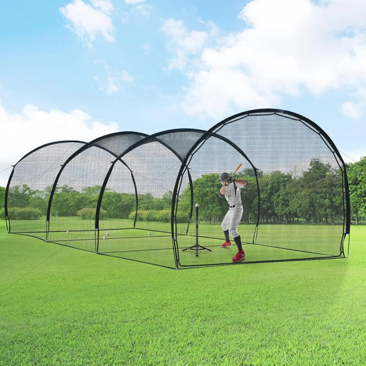 Baseball Cage for Backyard, Baseball Training Equipment Netting