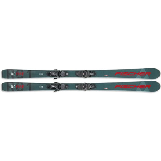 Unisex RC Fire Lightweight Easy to Handle Alpine All Mountain Piste Snow Skis with Bindings