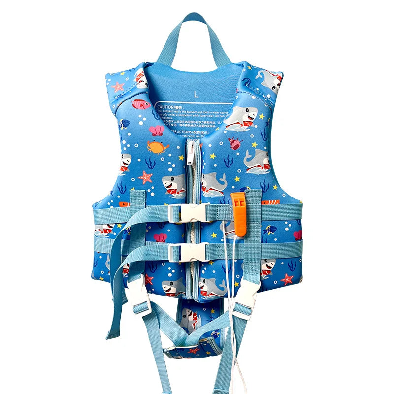 Aid Flotation Device  kayaking Boating  Vest Safety Survival Suit Kids Swimming