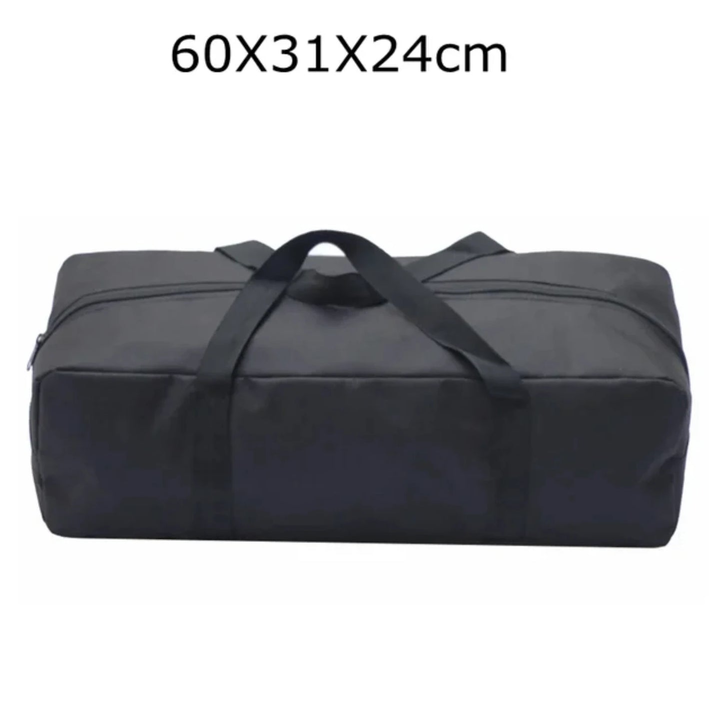 Outdoor Camping Tent   600D Oxford Black Camping Hiking Picnic Carry  Fishing Rod Tent Pole Widened And Thickened