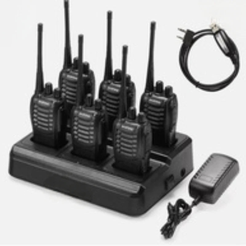 2PCS 4PCS 6PCS 2800mAh Baofeng BF-888S Walkie Talkie 888s 5W 400-470MHz UHF BF888s BF 888S USB Charger