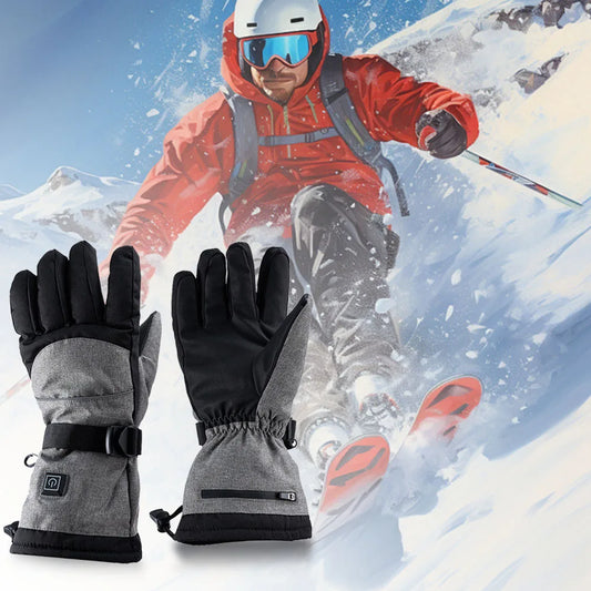 3/2/1pcs Electric Heated Motorcycle Gloves Touch Screen Hand Warmers Gloves for Men Women