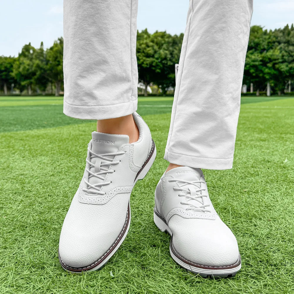 New Spikes Golf Shoes Men Size 7-14 Golf Sneakers Walking Footwear for Golfers