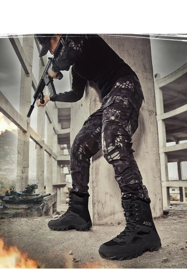 Ankle Winter Warm Shoes Boots Climbing Hiking Shoes Men Women Snow Boots Durable