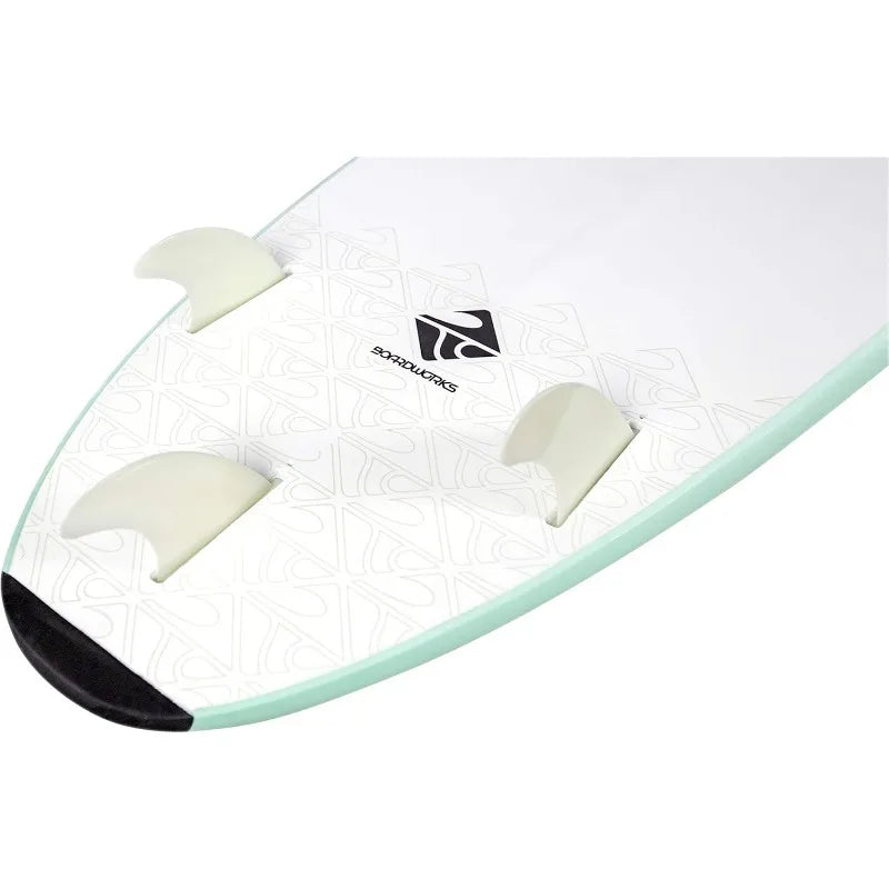 Boardworks Froth – Soft Top Wakesurf Board – 3 Colors - 5 Sizes from 5’ to 9’