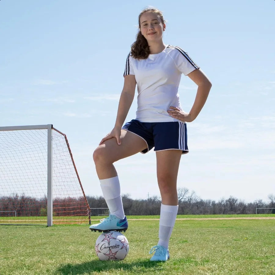 Champion Sports Viper Soccer Ball Synthetic Leather Youth  & Adult Sizes 3 4 5