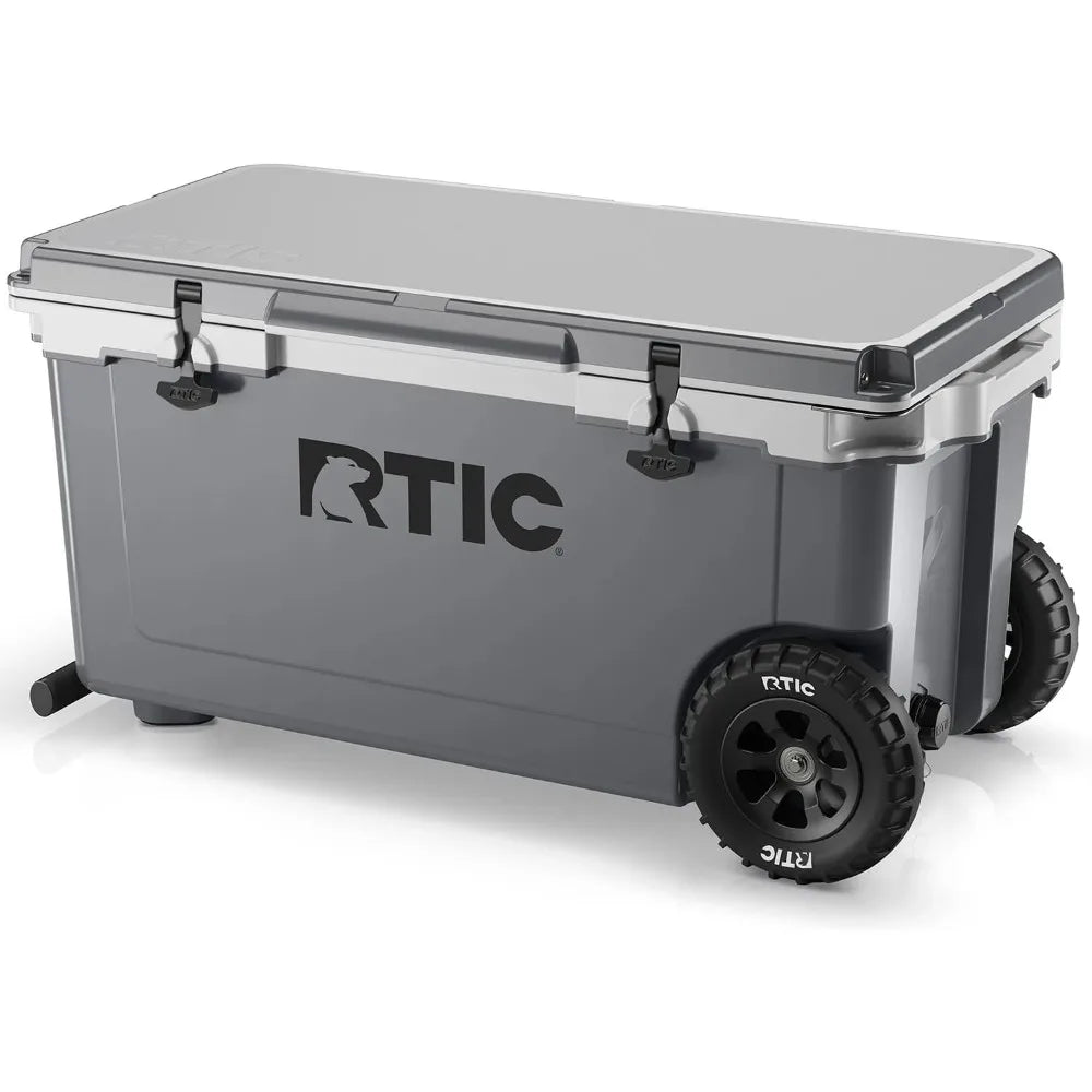 72 Quart Ultra-Light Wheeled Cooler Hard Insulated