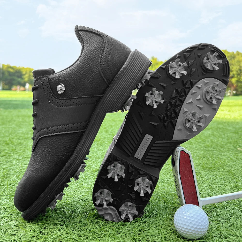 New Spikes Golf Shoes Men Size 7-14 Golf Sneakers Walking Footwear for Golfers