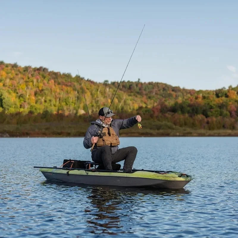 Premium Angler Kayak - Fishing Kayak sit on top Premium Recreational Kayak Adjustable Seating System
