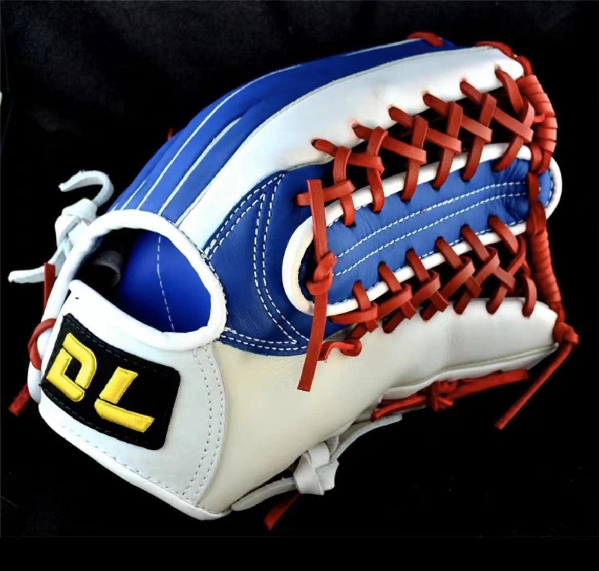 free shipping sweat absorbing strengthened durable 11.5''12''12.5'' Genuine Leather Cowhide Baseball Glove
