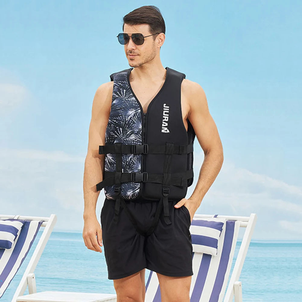 Adjustable Buoyancy Survival Suit Neoprene Wear-resistant Water Sports