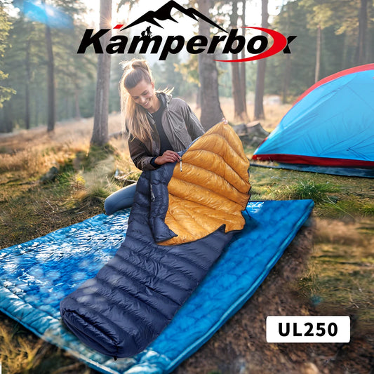 Kamperbox Ultralight Down Sleeping Bag Camping UL250