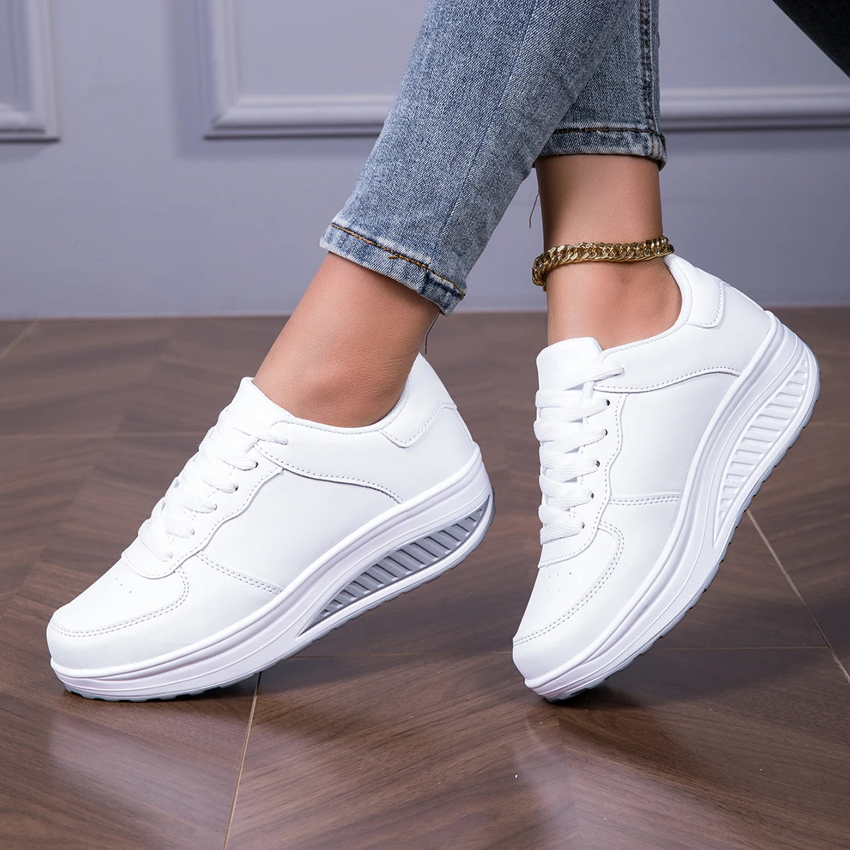 Sneakers For Women Fashion Glitter Girls Women's Casual Shoes Tennis Shoes, Lightweight Walking Shoes