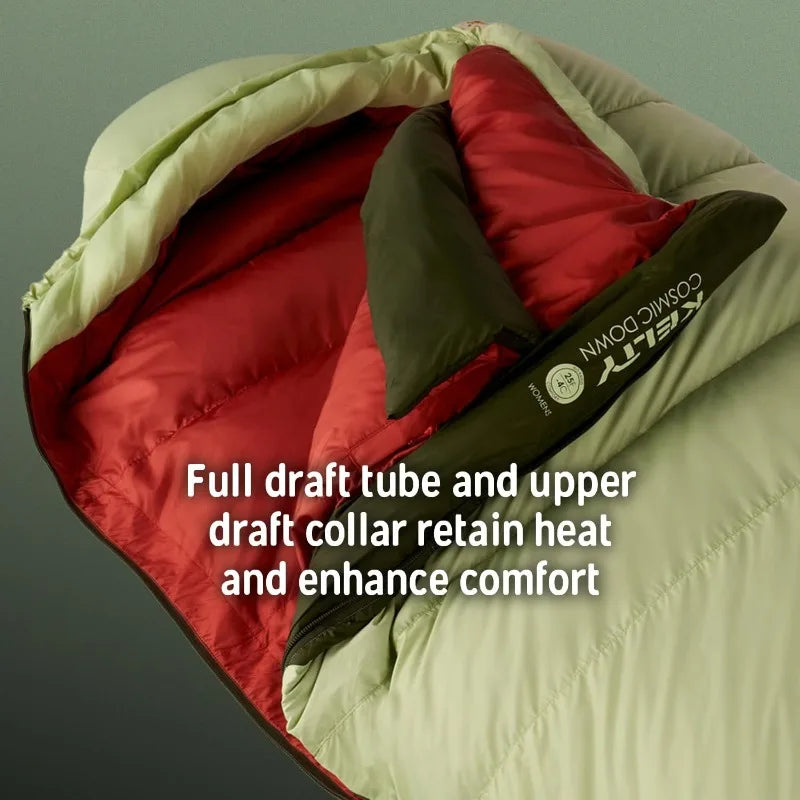 Kelty Cosmic 20 Down Mummy Sleeping Bag for Backpacking, Campers, 550 Fill Power, Recycled Fabrics with PFAS-Free DWR