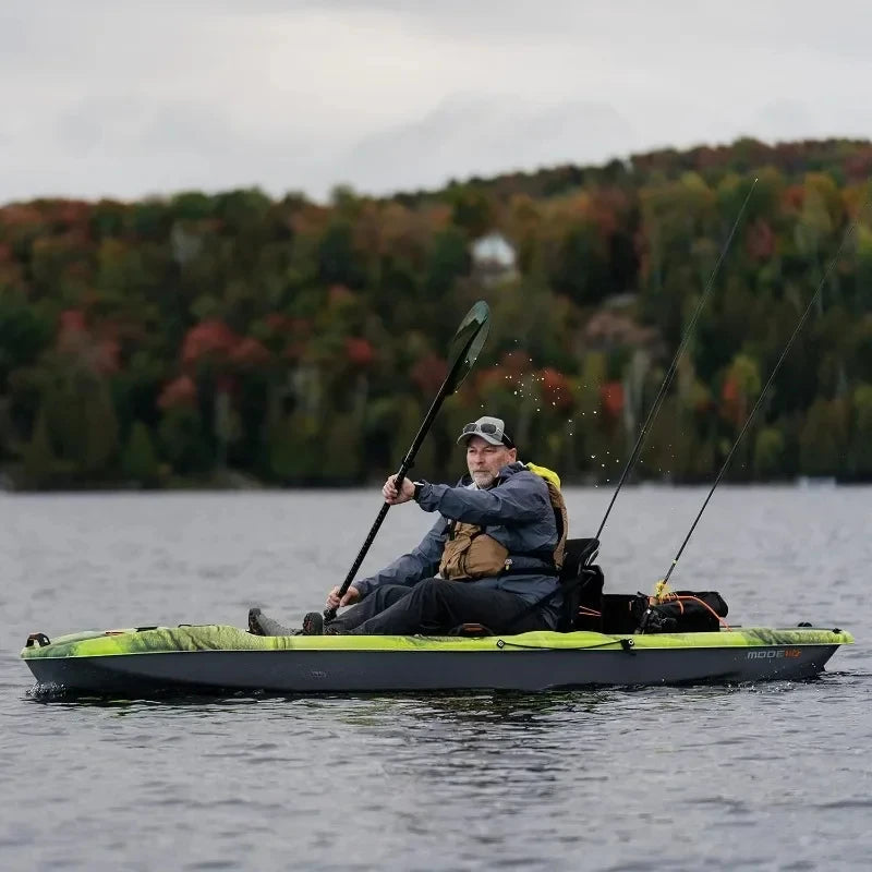 Premium Angler Kayak - Fishing Kayak sit on top Premium Recreational Kayak Adjustable Seating System