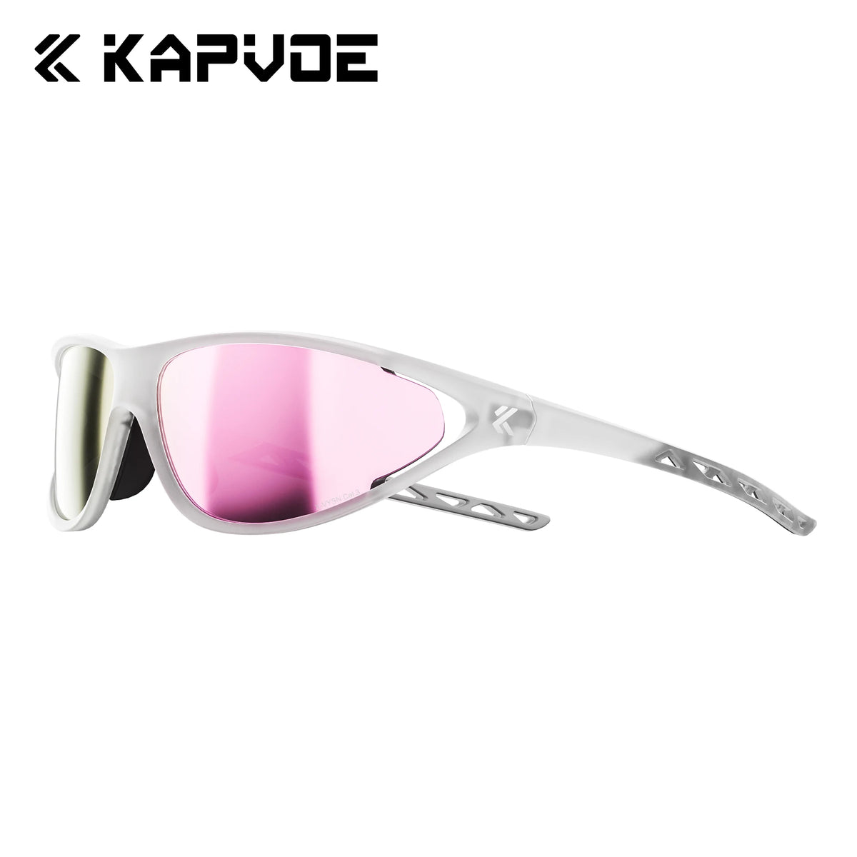 KAPVOE New Outdoor Cycling Sunglasses Fashion Cateye Glasses Men Women Marathon Ultralight Glasses Running MTB Road Bicycle UV400 Sports Eyewear Pickleball Sports Glasses Wind-proofing Lightweight Goggles