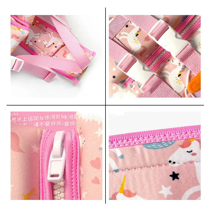 Aid Flotation Device  kayaking Boating  Vest Safety Survival Suit Kids Swimming