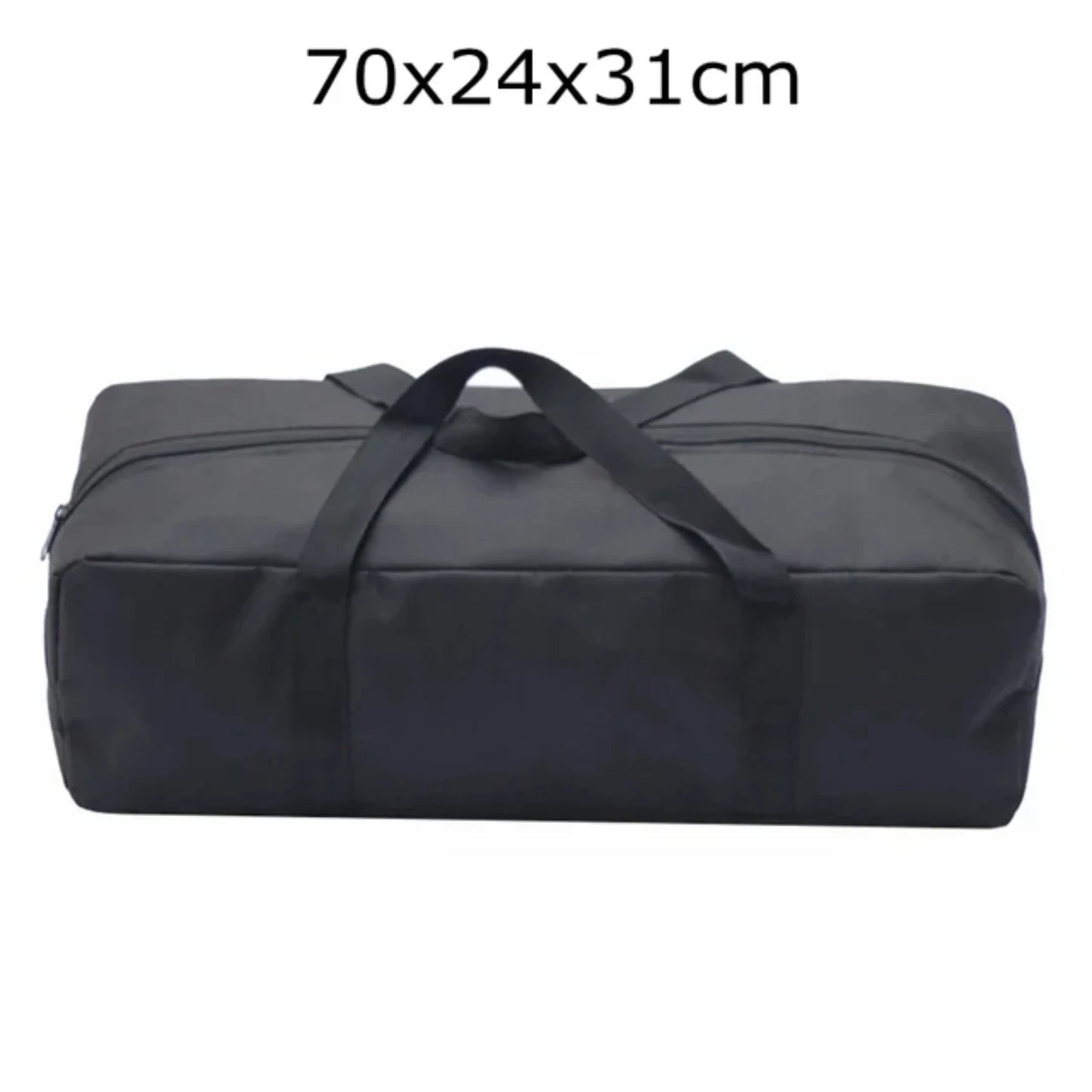 Outdoor Camping Tent   600D Oxford Black Camping Hiking Picnic Carry  Fishing Rod Tent Pole Widened And Thickened