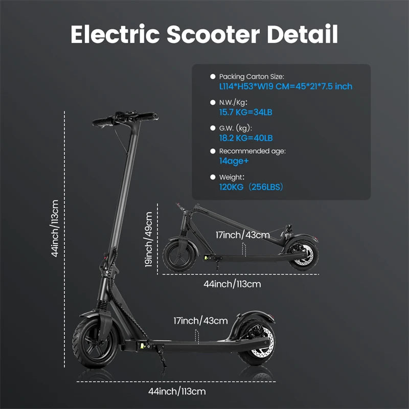 Electric Scooter 350W E Scooter Shock-absorbing 8.5 Inches Folding waterproof Commuting Electric Scooters