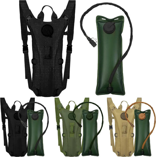 Sport Hydration Pack Backpack Water-proof Nylon Water Bag with 3 Liter Bladder