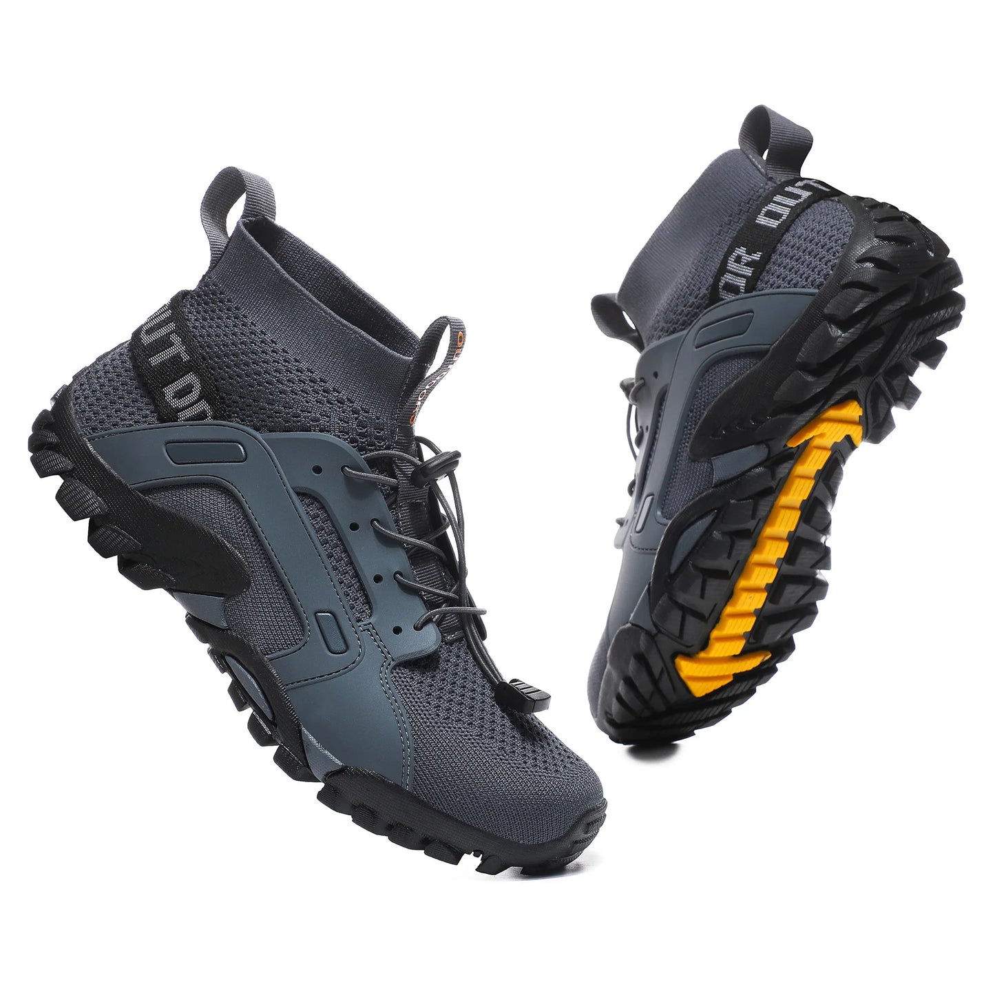 On Hiking Upstream Wading Shoes Non-slip Mesh Breathable Water Sneakers High Top Climbing Footwear Men Quick Dry Shoes Slip