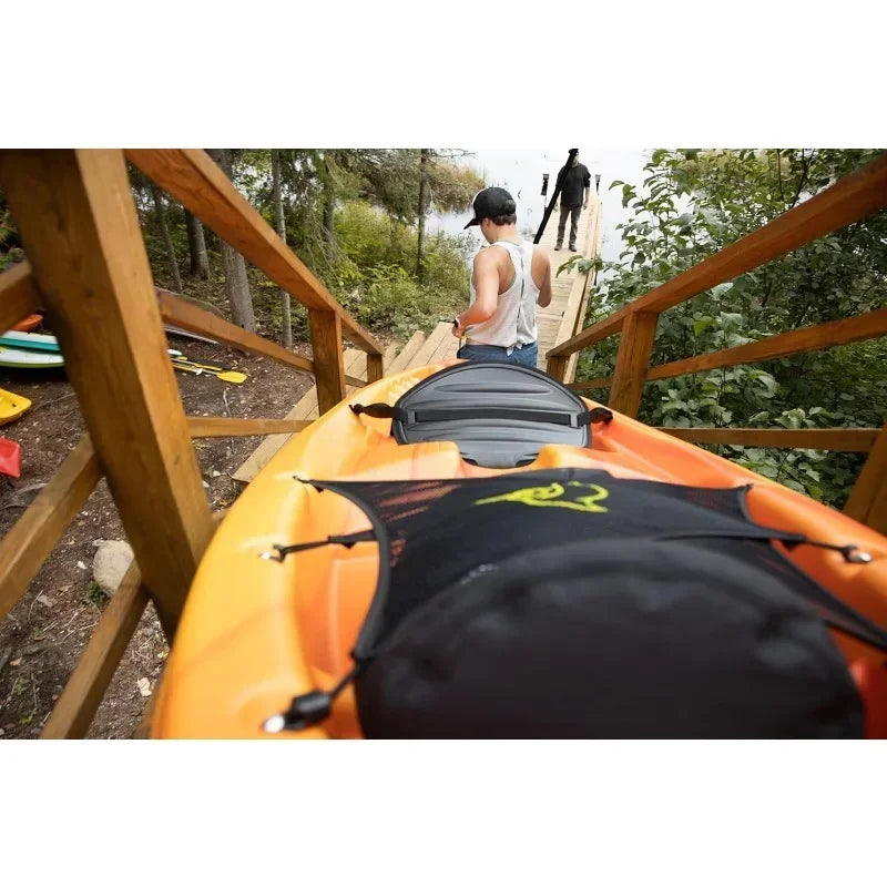 Sentinel 100X- Sit-on-top Kayak - Recreational One Person Kayak Boat Durable High Molecular Density