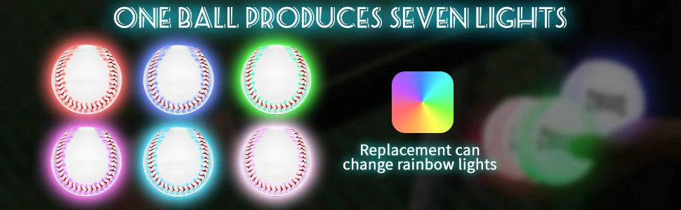 Glow in The Dark Baseball, Sports Gear Accessories Gifts All Ages Gift Ideas