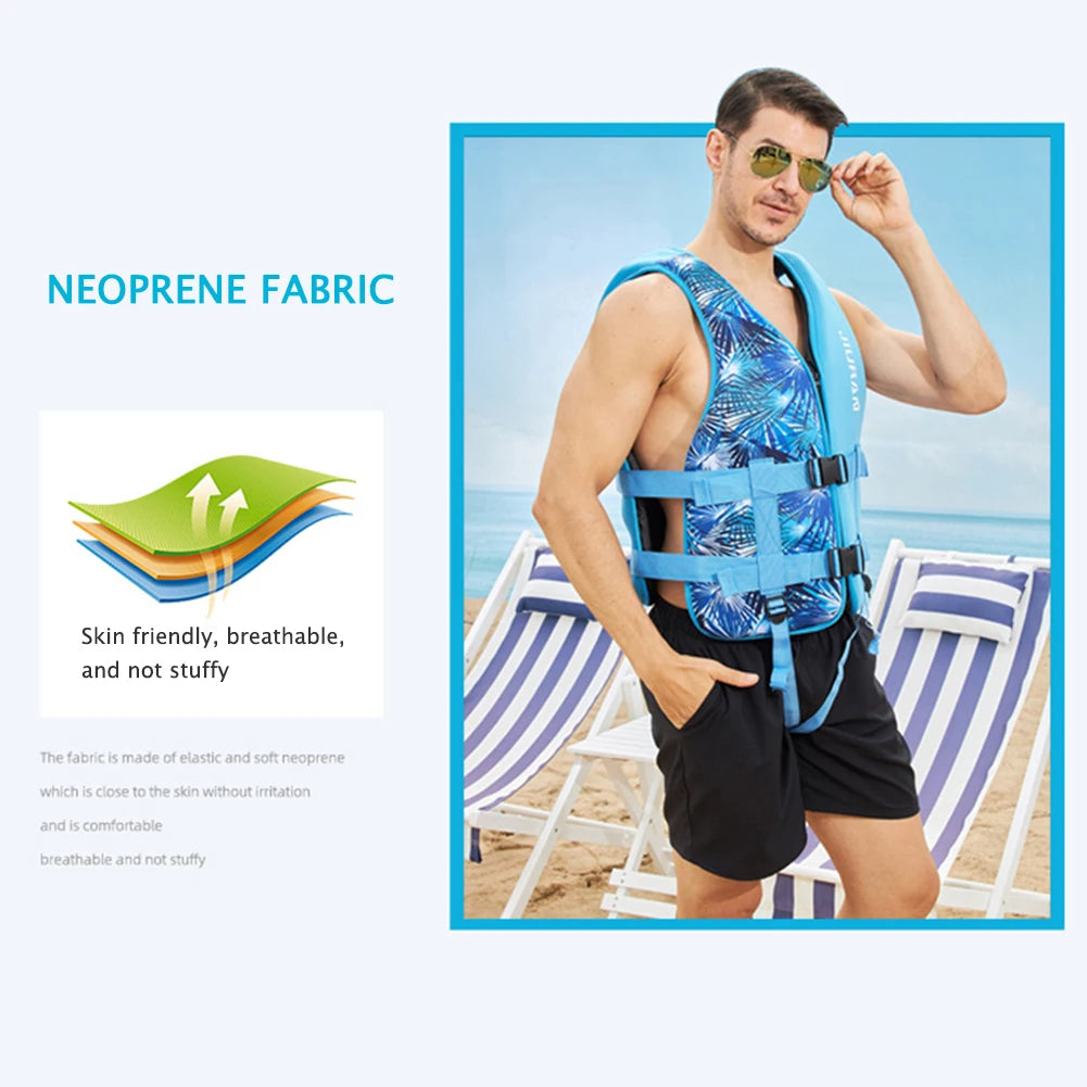 Adjustable Buoyancy Survival Suit Neoprene Wear-resistant Water Sports