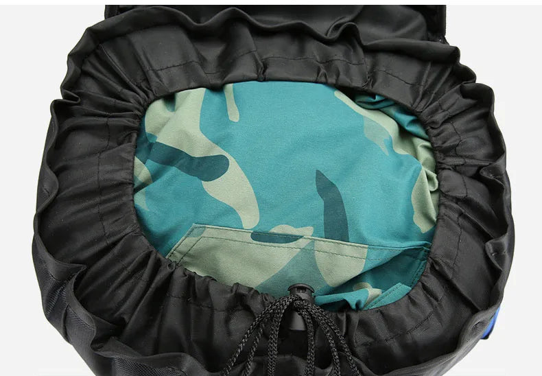 Oulylan 90-liter Camping Extra Large Large Capacity Traveling Luggage Bag with Water Splashing Prevention Backpack