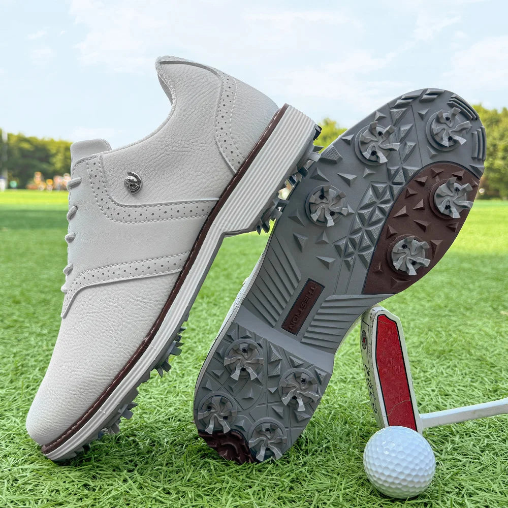 New Spikes Golf Shoes Men Size 7-14 Golf Sneakers Walking Footwear for Golfers
