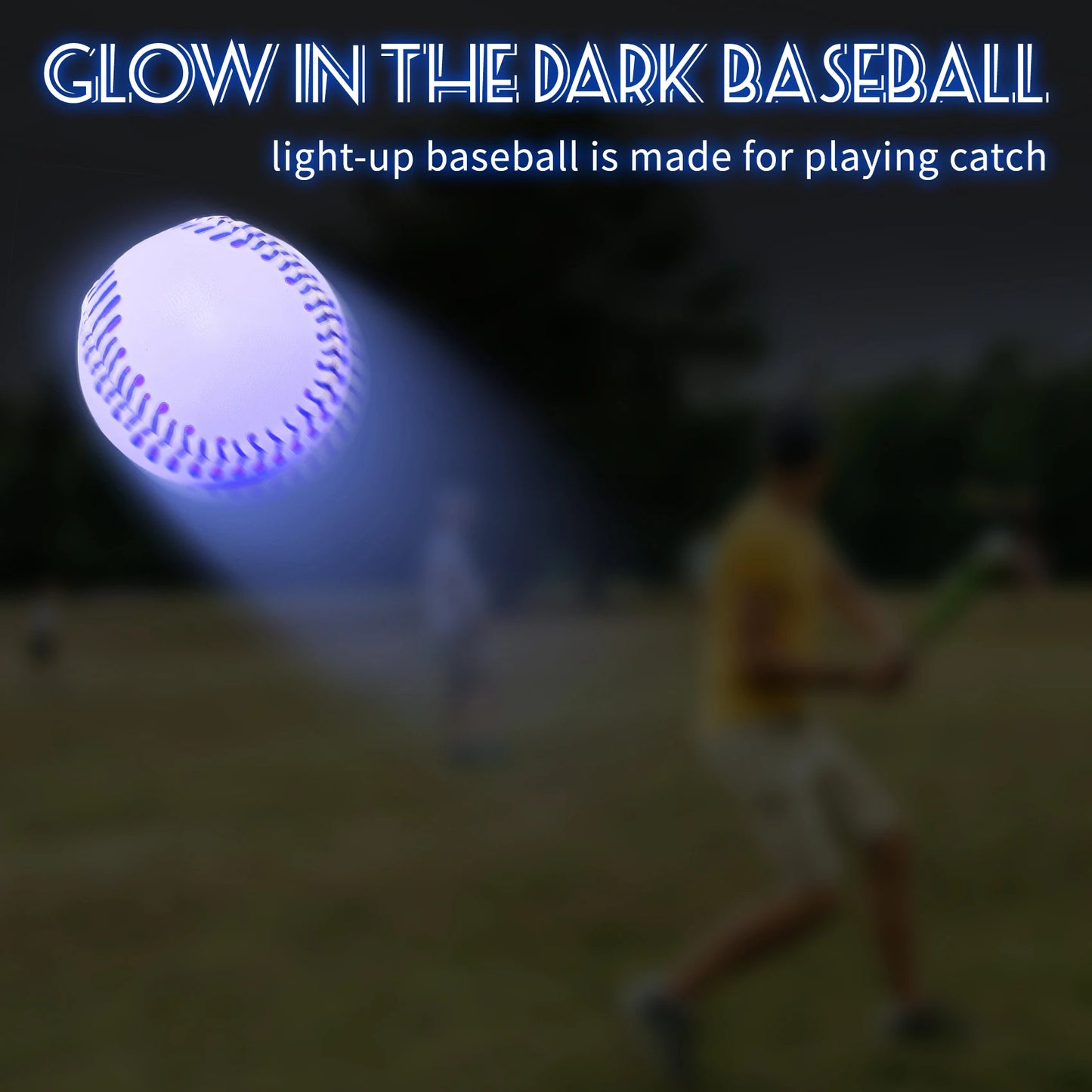 Glow in The Dark Baseball, Sports Gear Accessories Gifts All Ages Gift Ideas