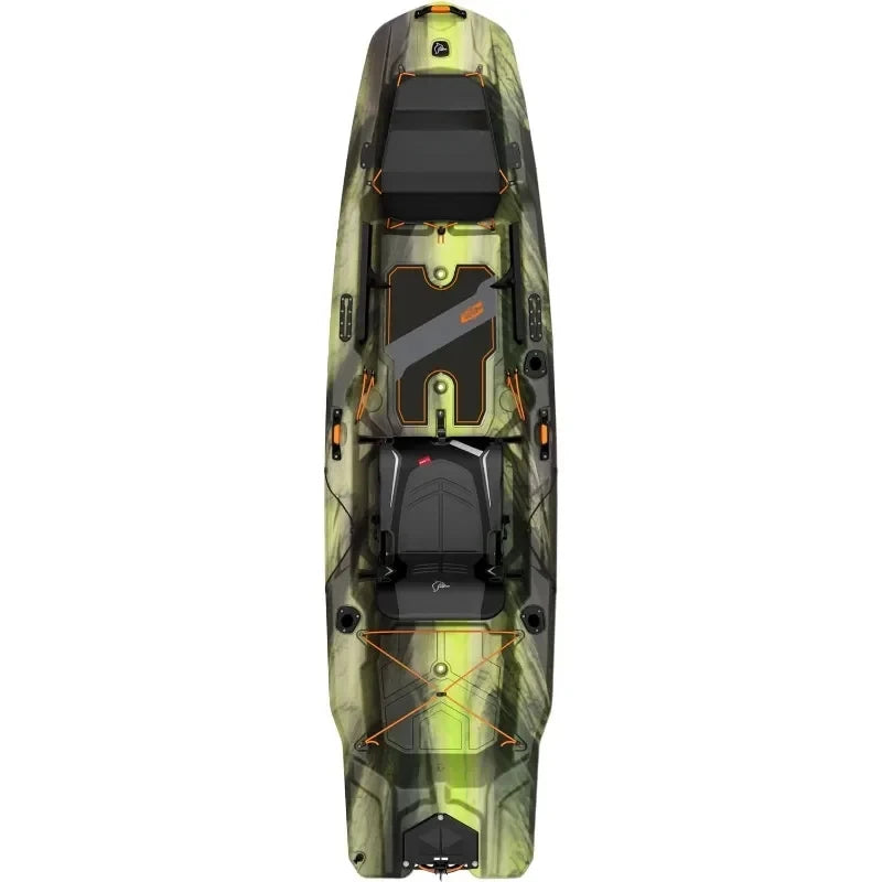Premium Angler Kayak - Fishing Kayak sit on top Premium Recreational Kayak Adjustable Seating System