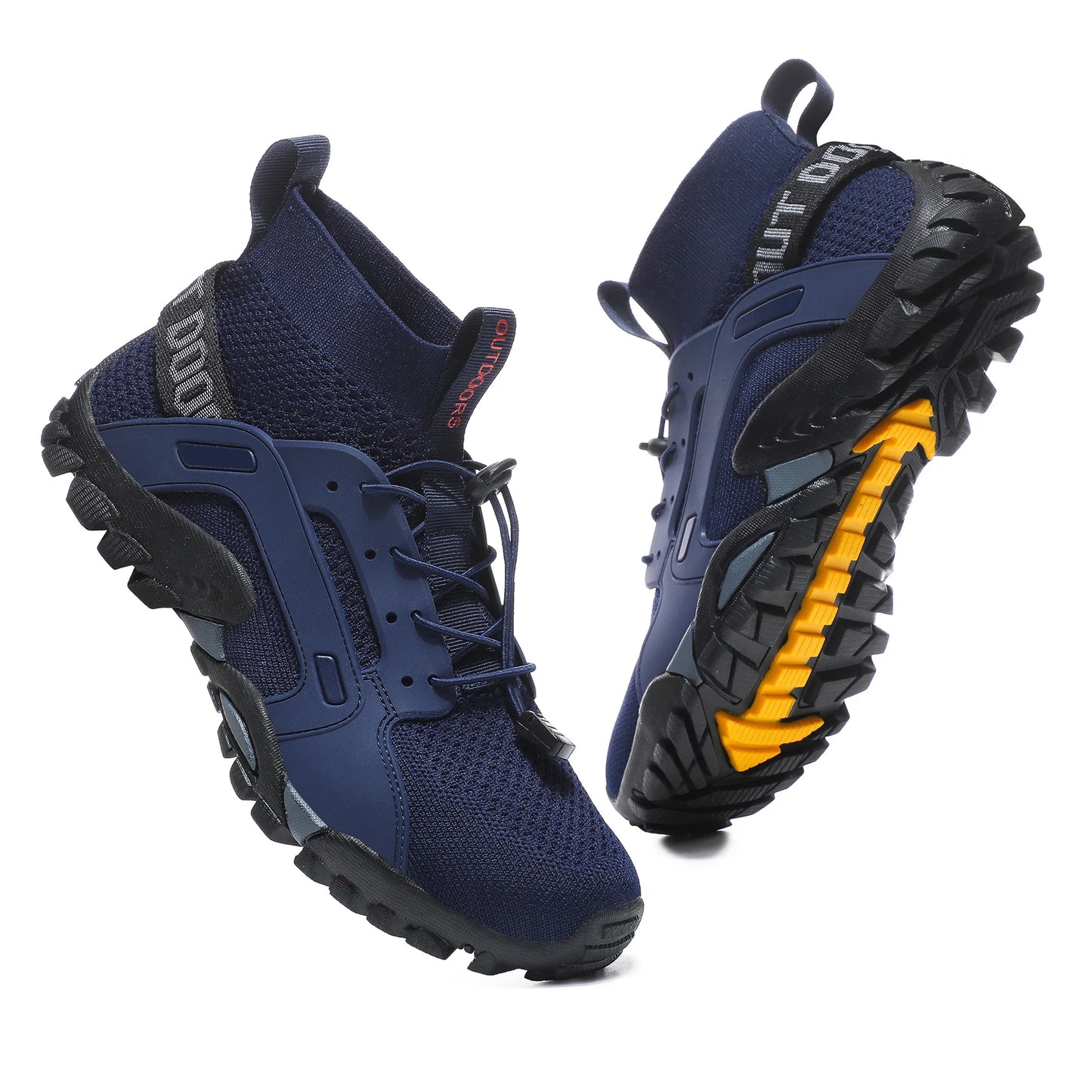 On Hiking Upstream Wading Shoes Non-slip Mesh Breathable Water Sneakers High Top Climbing Footwear Men Quick Dry Shoes Slip