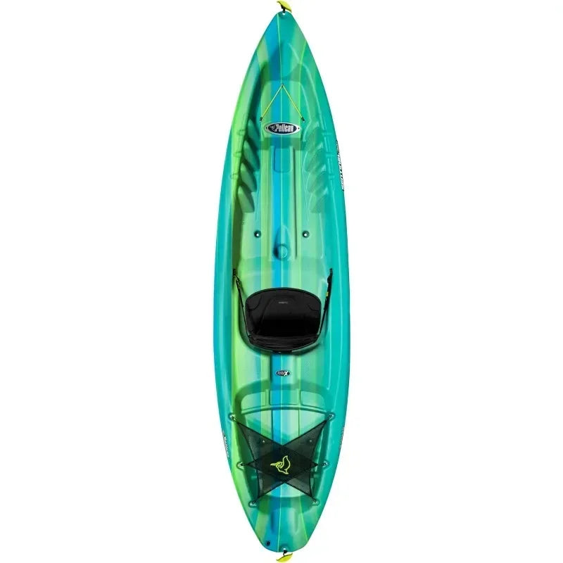 Sentinel 100X- Sit-on-top Kayak - Recreational One Person Kayak Boat Durable High Molecular Density