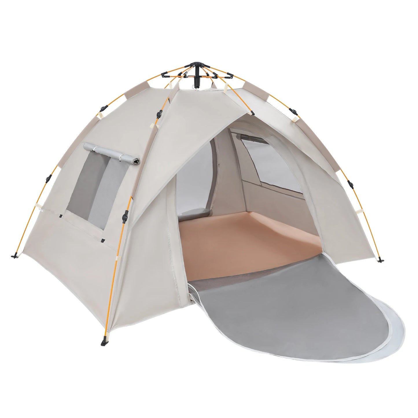 2-3 Person Outdoor Folding Tent Quick Automatic Opening Self-driving Wild Camping Tent Waterproof Sunscreen Portable Tent