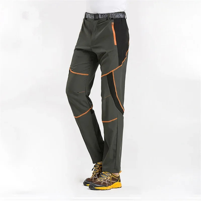 Summer Thin Quick Dry Pants Women Breathable Sports Outdoor Camping Climbing Trekking Hiking Pants Stretch Trousers