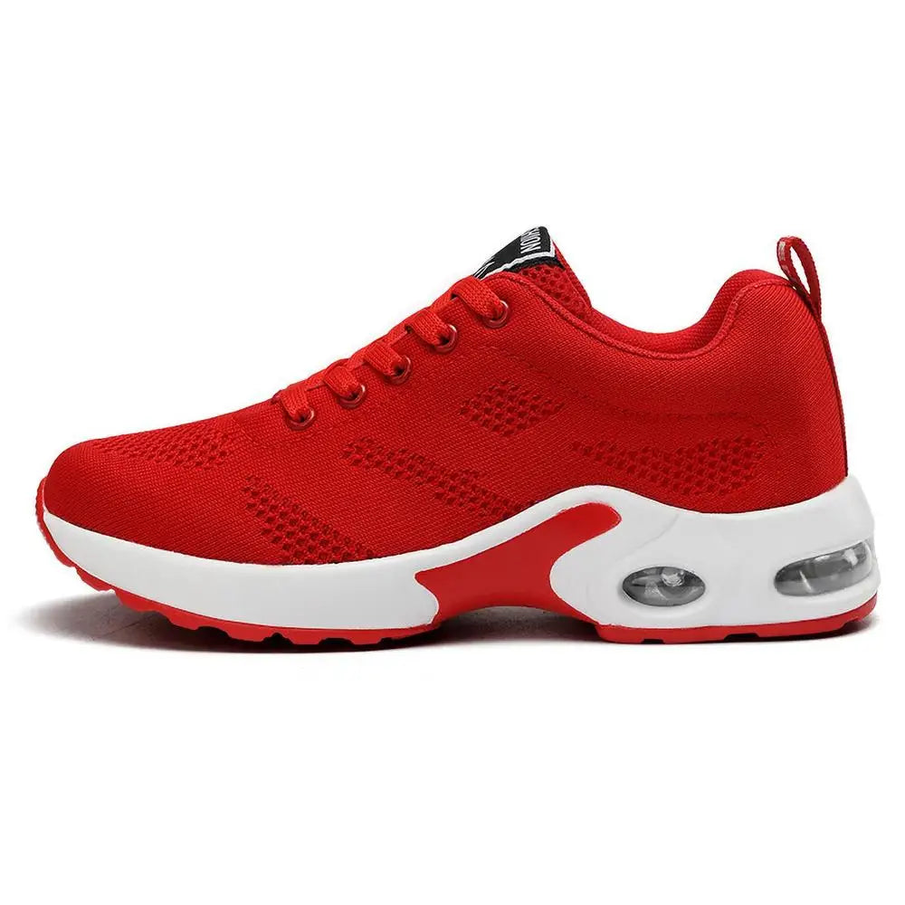 Women Breathable Sneakers Breathable Training Shoes Women Training Shoes Tennis Shoes Outdoor Sports Footwear Air Cushion