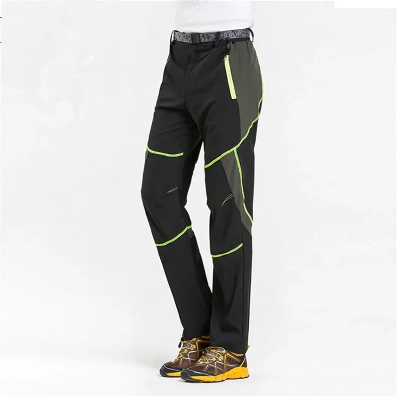 Summer Thin Quick Dry Pants Women Breathable Sports Outdoor Camping Climbing Trekking Hiking Pants Stretch Trousers