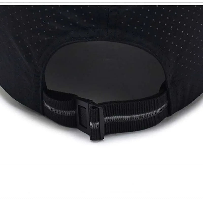 Breathable Baseball Cap Solid Thin Mesh Portable Quick Dry Sun Hat For Women Men Golf Caps Tennis Running Hiking Camping