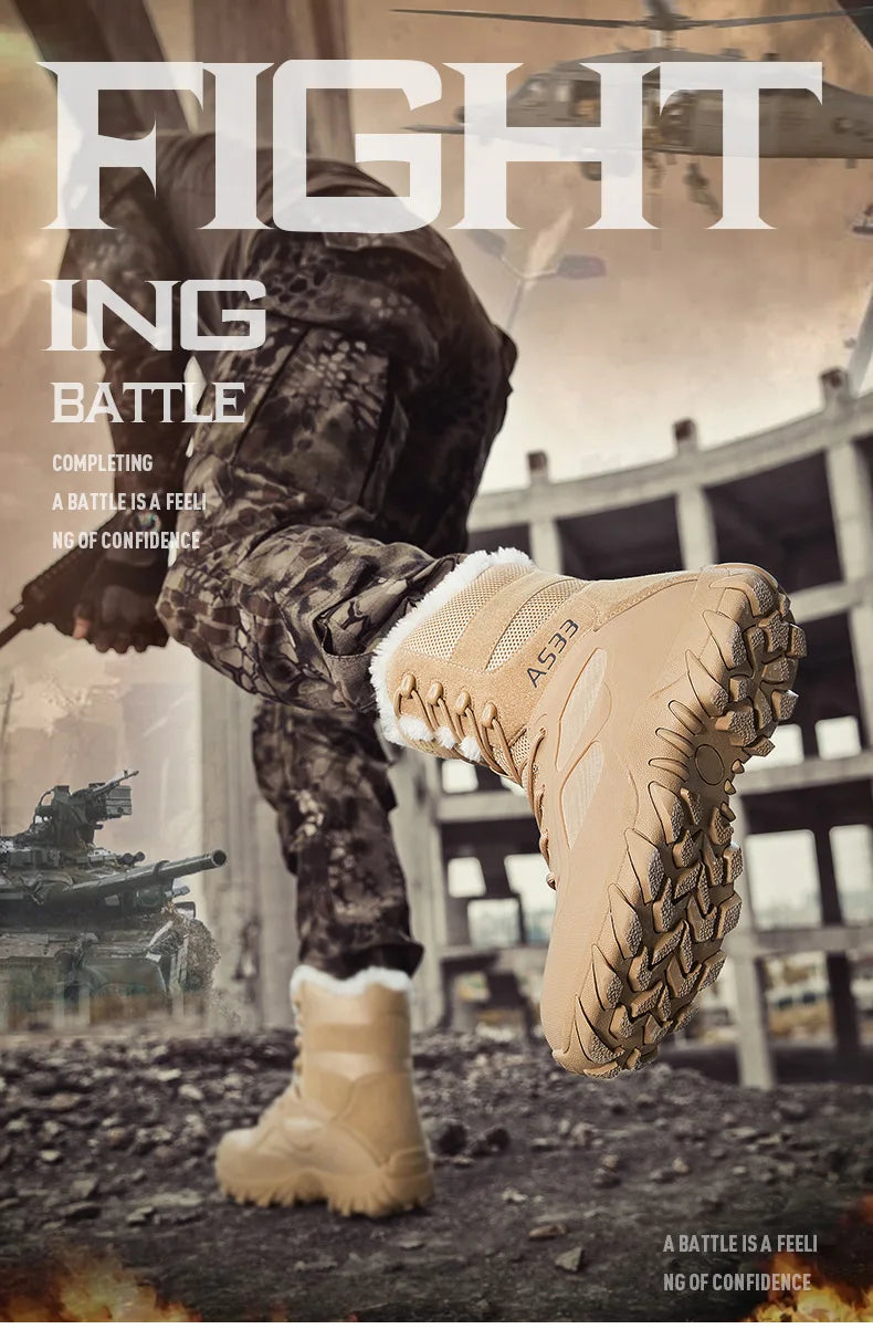 Ankle Winter Warm Shoes Boots Climbing Hiking Shoes Men Women Snow Boots Durable