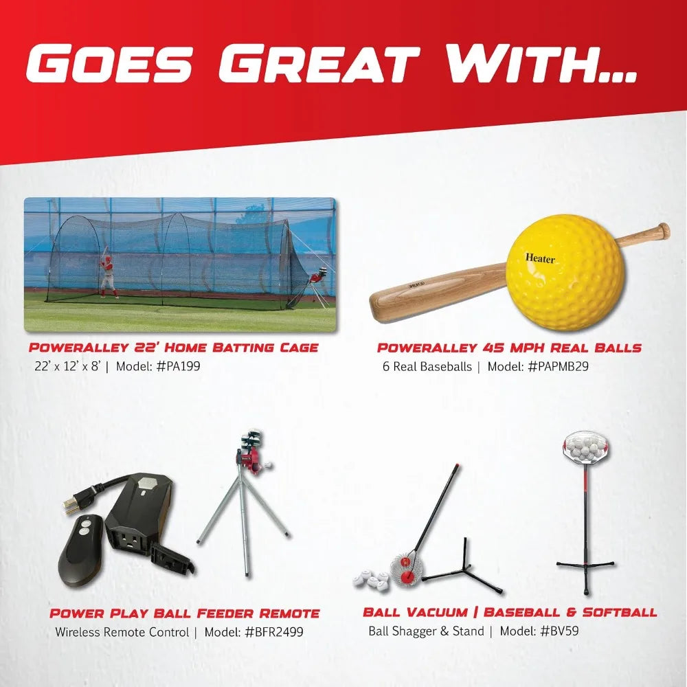 New Best Selling Junior Baseball Pitching Machine Portable Adjustable Speed Angle Kids Batting Practice