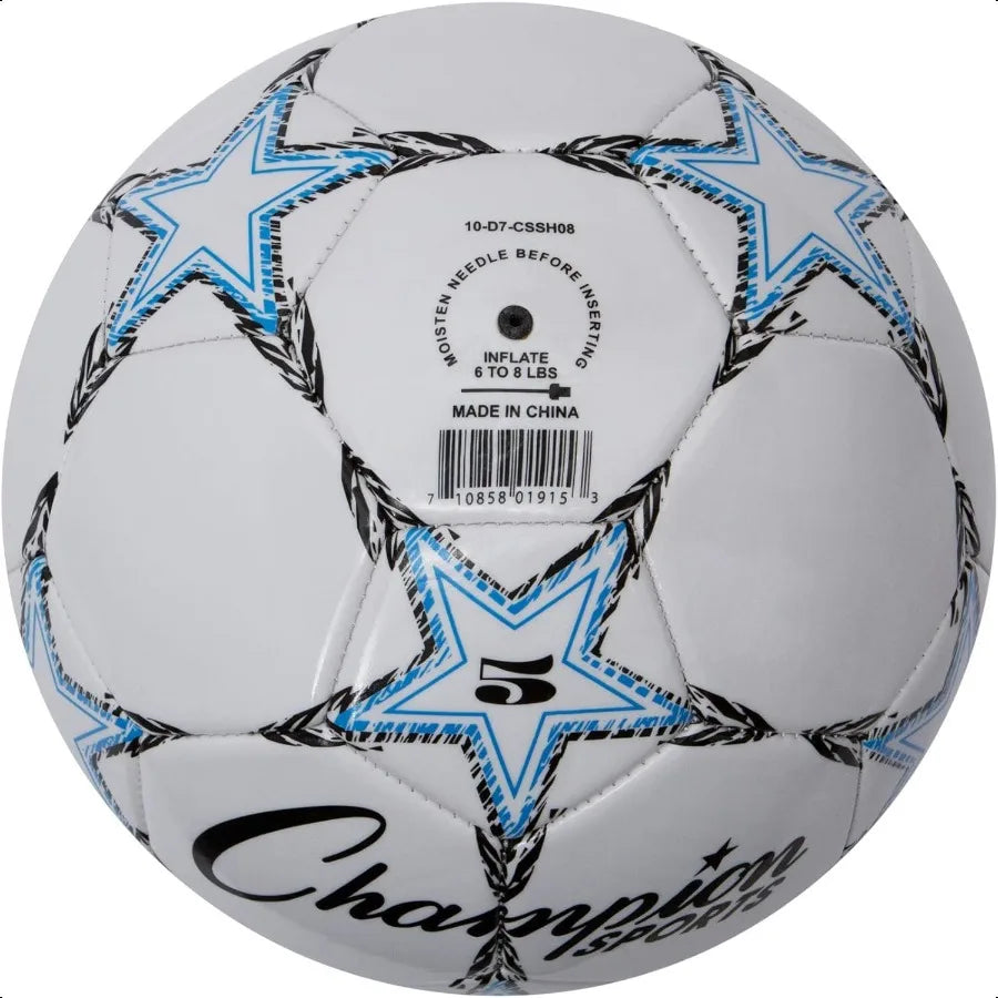 Champion Sports Viper Soccer Ball Synthetic Leather Youth  & Adult Sizes 3 4 5