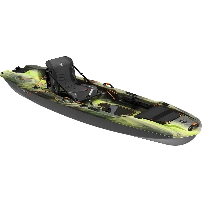 Premium Angler Kayak - Fishing Kayak sit on top Premium Recreational Kayak Adjustable Seating System