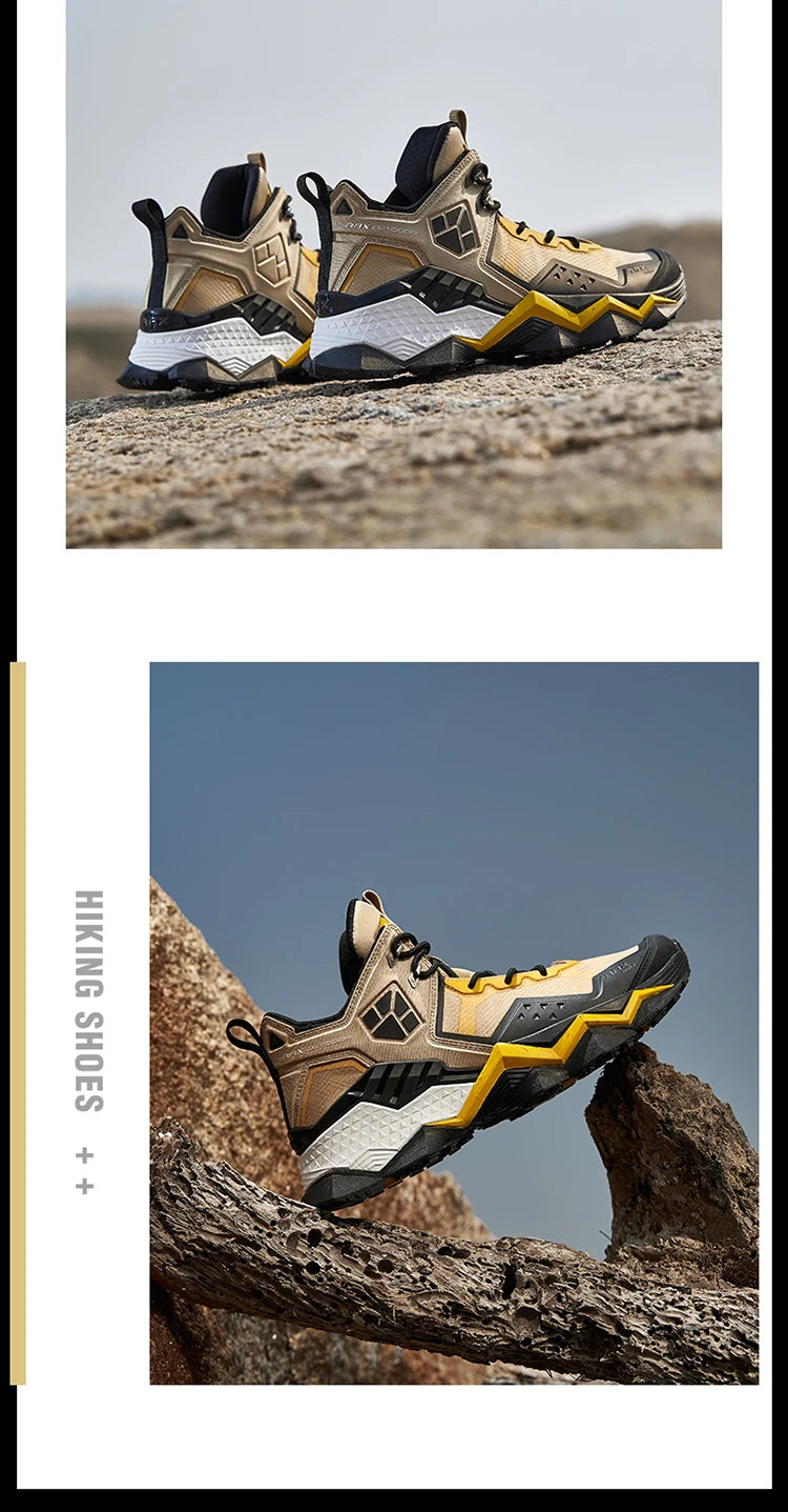 Rax Men  Waterproof Hiking Shoes, Breathable Hiking shoes, Outdoor Trekking Shoes, Sports Sneakers