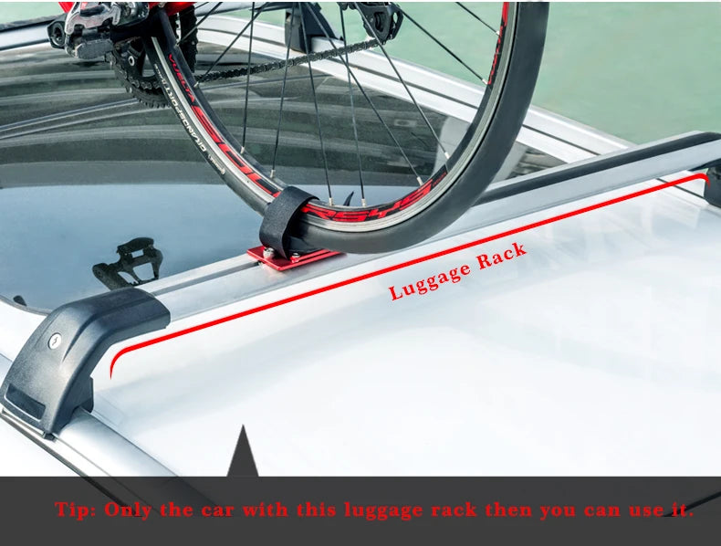 Bike Bicycle Car Rack Carrier Quick-release Alloy Fork Bicycle Block Mount Racks
