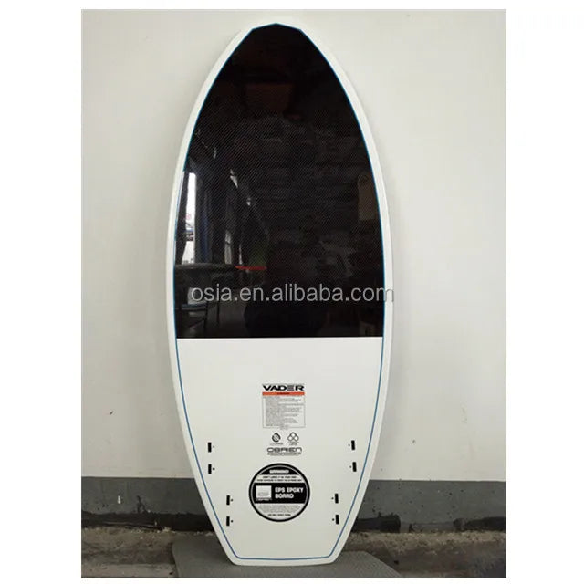 hit productUnisex Wakesurf Board Customizable Carbon Fiberglass Wood and EPS Materials Surfboard for Men and Women